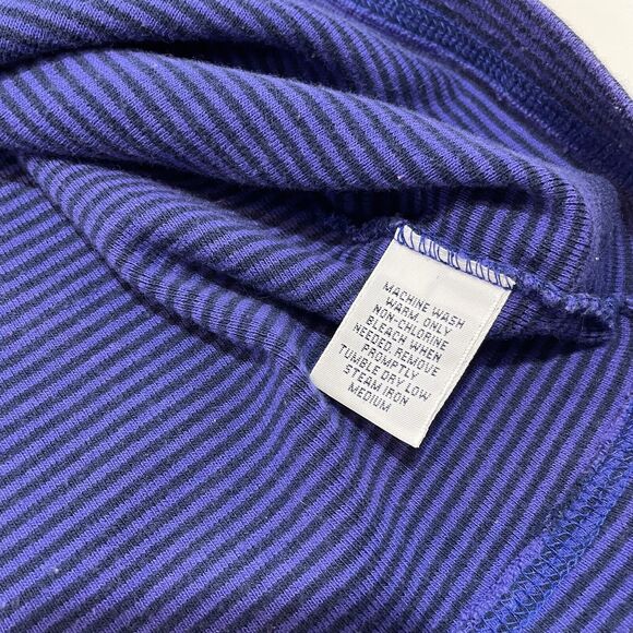 VTG 90’s Ralph Lauren Polo Sport Men’s Purple Stripe 1/4 Zip Rugby Shirt Size M - Picture 7 of 8